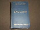1920 THE BLUE GUIDES ENGLAND BOOK EDITED BY FINDLAY MUIRHEAD - MAPS - KD 4943