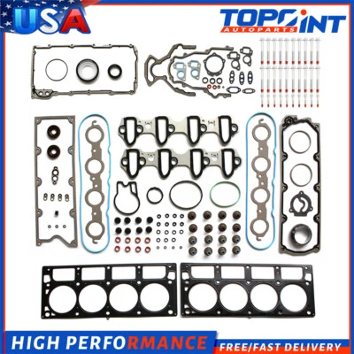 05-07 Juego completo de pernos de cabeza para GMC Sierra 1500 HD Chevrolet Silverado 6,0 L Foto 1 de 4