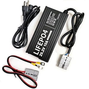 24V 10A Lithium Battery Charger 29.2V LiFePO4 Battery Smart Charger with Ande... - Picture 1 of 9