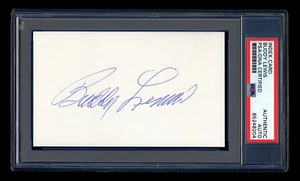 BUDDY LEWIS SIGNED MINT INDEX CARD PSA/DNA AUTO WASHINGTON SENATORS ALL STAR - Picture 1 of 1