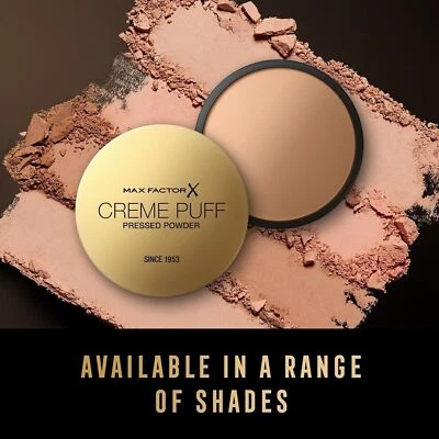 Max Factor Creme Puff Compact Pressed Powder - Choose Your Shade - BRAND NEW - Image 1 of 4