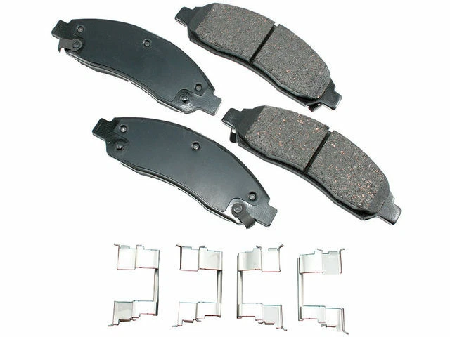 Juego de pastillas de freno delanteras Akebono 6FKR56 para GMC Canyon 2006 2005 2004 2007 2008 Foto 1 de 1