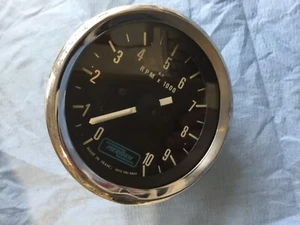 Triumph GENUINE ORIGINAL Veglia TACHOMETER trident BSA NORTON MERIDEN TACH GAUGE - Picture 1 of 3