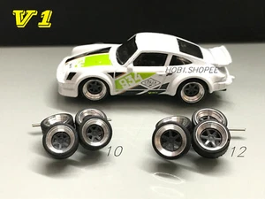 V1 - JROTA Spoke Rubber Tires 8/10/12mm # Custom 1/64 Diecast Cars - Picture 1 of 16