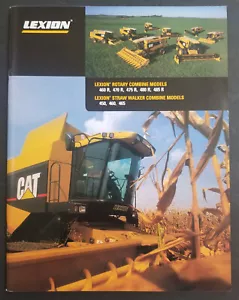 Caterpillar - Lexion serie 400 combina catálogo de folletos de ventas de concesionarios - Imagen 1 de 9