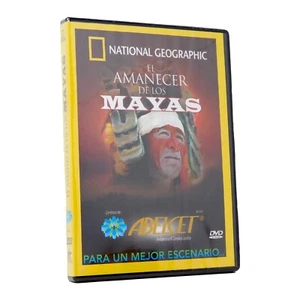 Dawn of the Maya DVD Nat Geo Video Spanish Artwork Cover English Spanish Audio - Picture 1 of 3