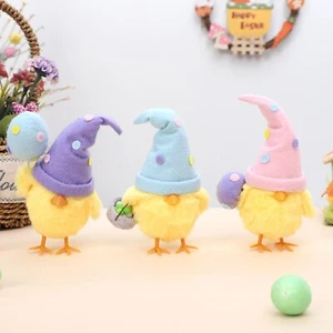Easter Nerdy Egg Chick Figurines Decorations Easter Holiday Party Favor Ornament - Picture 1 of 7