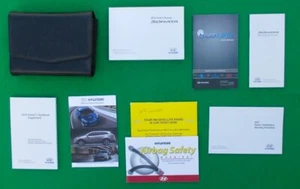 2013 13 Hyundai Sonata Owners Manual, BlueLink, Near New F25Y - Bild 1 von 9