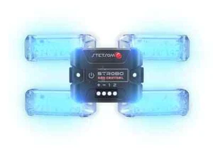 Stetsom STROBO STR04 RGB LED CON BLUETOOTH + SPEDIZIONE IN GIORNATA DA OHIO - Foto 1 di 2