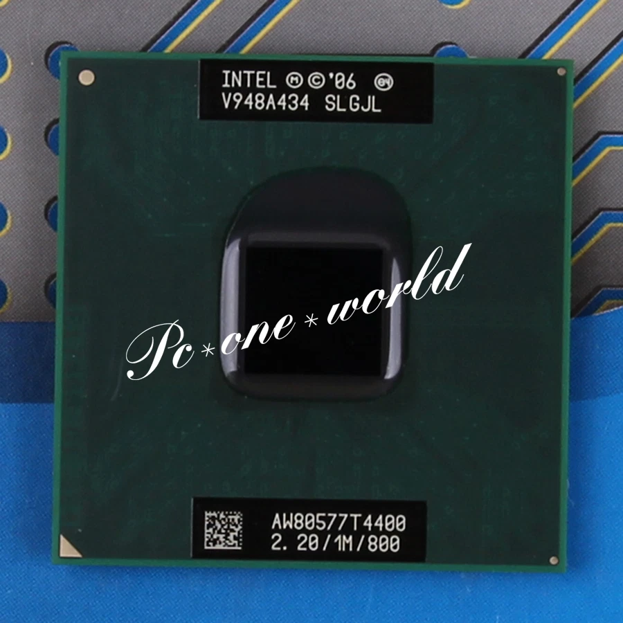 100% OK SLGJL For Intel Pentium T4400 2.2 GHz Dual-Core Laptop Processor CPU - Image 1 of 1