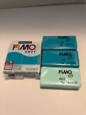 Staedtler Fimo Soft Modelling Polymer Clay Lot Peppermint 39 & Mint 505