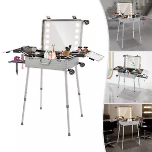 Kosmetikkoffer Schminkkoffer Beautycase Friseurkoffer Make up Organizer Trolley - Bild 1 von 24