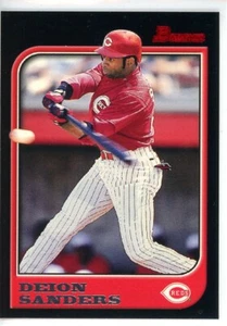 1997 Bowman #70 Deion Sanders Reds - Picture 1 of 2