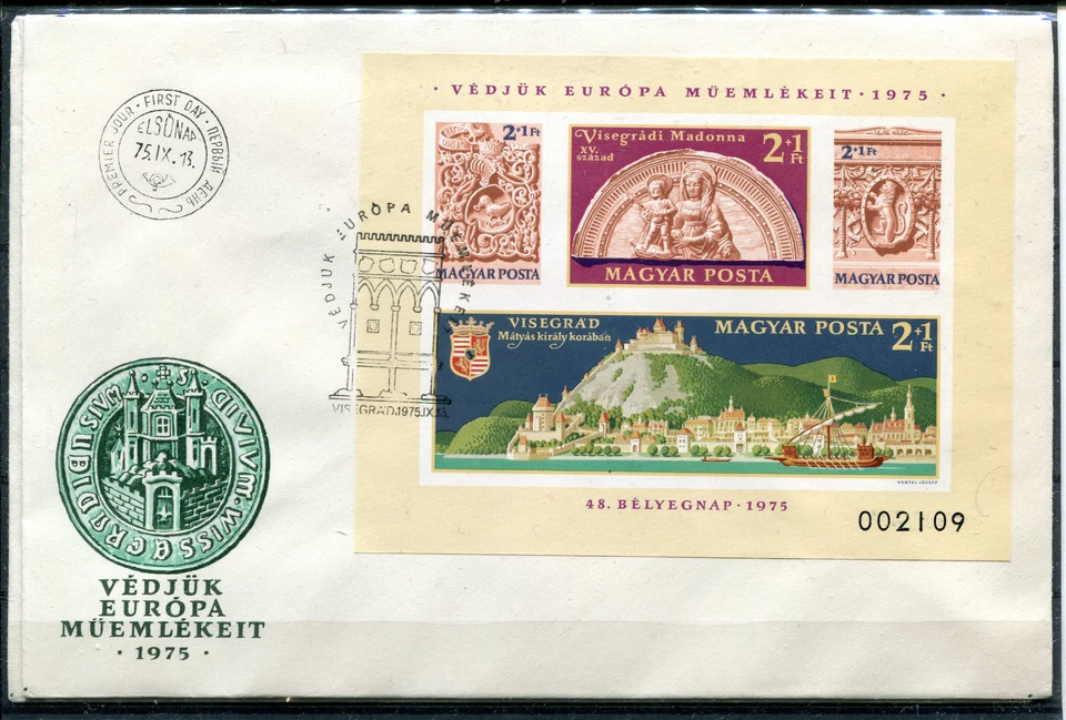 Hungary Block 115 A+B Per On Jewellery - FDC 2/2845 - Image 1 of 1