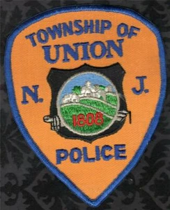 Union Township N.J.  New Jersey Police Shoulder Patch  - Picture 1 of 2