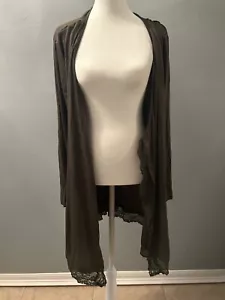 Cappotto con finiture in pizzo verde Bloom Chic verde massello misura 22-24 nuovo con etichette Bloomchic 3X - Foto 1 di 7