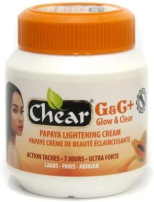 Chear G And C Glow And Clear Papaya Cream 50g / 300ml