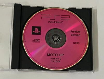 MotoGP Preview Version - Sony PlayStation 2 PS2 Oct 2000 NTSC Pre-release code - Image 1 of 4