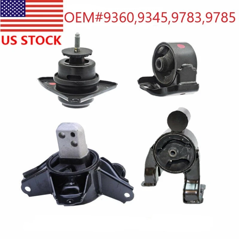 Motor automático de 4 piezas y montaje de transmisión para Kia Forte Koup Forte-5 2.0 2.4 2010-13 Foto 1 de 4