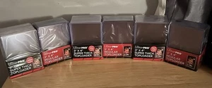 Ultra Pro Top Loaders 180 pt (3 PACKS) & 3x4 (3 PACKS) - NEW - Picture 1 of 2