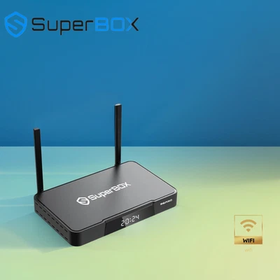 SuperBox S6 Pro TV Box Media Player With UPDATED Voice Command & NEW Timeshift - Image 1 of 4