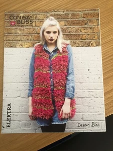 Debbie Bliss Knitting Pattern For Gilet 32-34 - 40-42 Inches - Picture 1 of 2