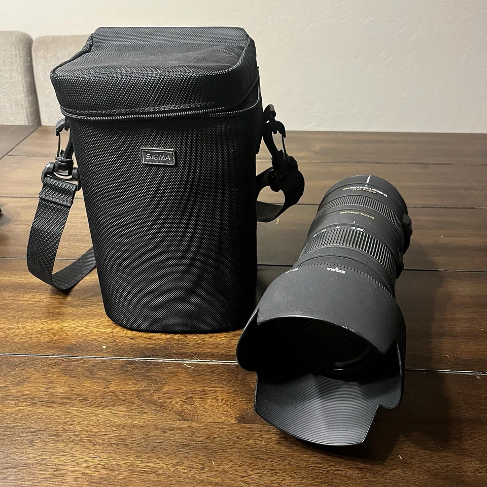 SIGMA AF 50-500mm F/4.5-6.3 APO DG OS HSM Lens for Nikon w/Case [Near Mint] #118 - Image 1 of 4