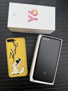 Huawei Y6 2018 16GB schwarz TOP ZUSTAND - Bild 1 von 7