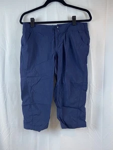 Columbia PFG Nylon Cropped Hose Damen Gr. Small Navy Blau Wandern Outdoor - Bild 1 von 9