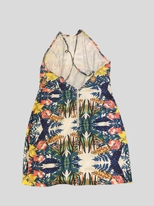 Akira Chicago Red Label Women Large Floral Dress - Picture 1 of 3