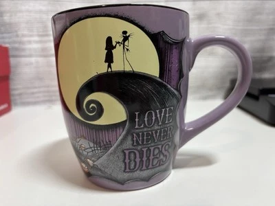Taza Disney Tim Burton Pesadilla antes de Navidad Jack & Sally Love Never Dies Foto 1 de 4