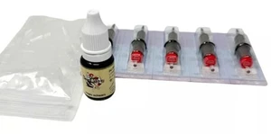SET: 5 Nadelmodule + Sailor 10ml Schwarz + 50 Farbkappen by INKgrafiX® Tattoo DE - Picture 1 of 8