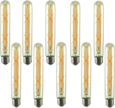 Edison T185 E26 LED Bulb 4W 40W Eq Dimmable 2700K Warm White Clear Glass - Image 1 of 4