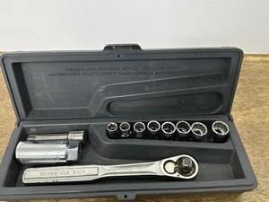 Craftsman USA 11 PC 3/8 Drive Metric Sockets Wrench Ratchet Set READ for List - Bild 1 von 14