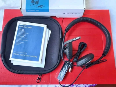 CUFFIE Plantronics Blackwire C520 STEREO USB-A CON MICROFONO x Skype Call Center - Immagine 1 di 4