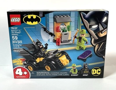 LEGO DC Comics Super Heroes:Batman Vs The Riddler Robbery (76137) NEWRetired2019 - Image 1 of 4