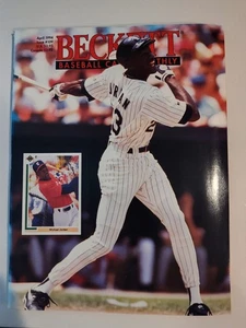 Tarjeta de béisbol mensual Beckett edición de abril de 1994 #109 de Michael Jordan - Imagen 1 de 2