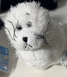 HS023 LIL KINZ SEAL WHITE GANZ Webkins Plush Stuffed Animal with code - Bild 1 von 5