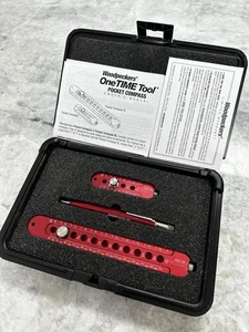 Woodpeckers OneTIME Tool Pocket Compass Set  Standard & XL Size + Pencil New! - Picture 1 of 7