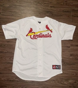 St. Louis Cardinals Baseball Trikot Herren Large weiß MLB Knopfleiste KEITH 12 - Bild 1 von 6
