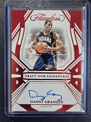 2023-24 Panini impecable Danny Granger rubí automático 11/15 Pacers draft gema SSP Foto 1 de 3