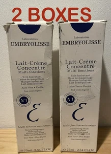 Embryolisse Konzentrat Lait Creme Pflegende Feuchtigkeitscreme 2,54oz 75ml 2 BOXEN - Bild 1 von 8