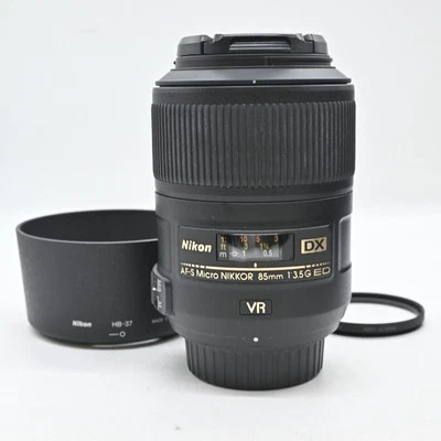 Lente macro Nikon AF-S Nikkor 85 mm f/3,5 G ED SWM VR IF de JAPÓN 【Casi como nueva】 Foto 1 de 4