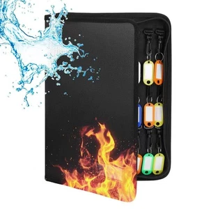 Portable Zippered Key Organizer,Fireproof and Waterproof Key case with 54 Key... - Picture 1 of 8