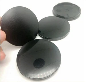 Schwarz 4 x 55mm Kunststoff Nabendeckel Nabenkappen Universal Satz für OZ M582 - Bild 1 von 4