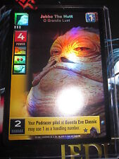 SWCCGYJ CCG YOUNG JEDI REFLECTIONS FOIL MINT SUPER RARE N° 34 JABBA THE HUTT