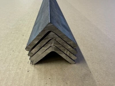 (4 PCS) 1/4" Thick Steel Angle Iron x 2" x 2" - 48" Long - Image 1 of 2