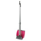 Long Handled Dustpan And Soft Brush Set Sweep Easy Clean Scoop Set 4 Colours