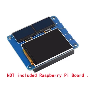 2” SPI LCD ＆ 0.96” OLED HAT for Raspberry Pi Zero 2 W 3 B 4 5 ，NOT Touch Screen - Picture 1 of 6