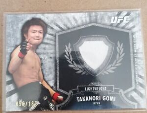 2012 Topps UFC Bloodlines #FR-TG Takanori Gomi 56/188 Worn Gear Relic